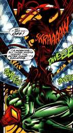 Открытки с Гибридом Открытки с Гибридом врагом Человека Паука из комиксов Марвел.