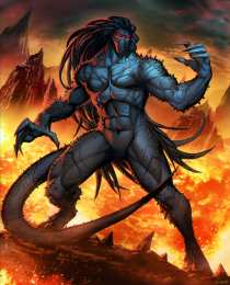 Открытки с Блэкхартом Открытки с Блэкхартом суперзлодеем из комиксов Вселенной Марвел.