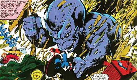 Открытки с Человеком Драконом Открытки с Человеком Драконом врагом Капитана Америки из комиксов.