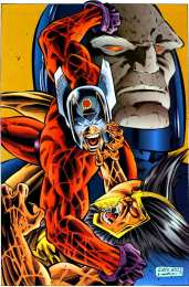 Открытки с Орионом Открытки с Орионом врагом Супермэна скачать бесплатно.      