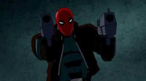 Открытки с Красным Колпаком Открытки с Красным Колпаком злодеем из комиксов ДС скачать бесплатно.