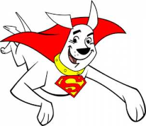 Открытки с Крипто Открытки с Крипто скачать бесплатно. Крипто собака Супермена открытки.