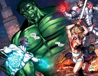 Открытки с Хиро - Калой Открытки с Хиро - Калой сыном Халка из комиксов Вселенной Марвел.