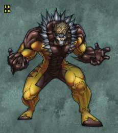 Открытки с Саблезубым Открытки с Саблезубым врагом росомахи из комиксов от Марвел.