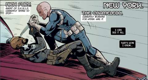 Открытки с Хамелеоном от Марвел Открытки с Хамелеоном от комиксов Марвел скачать бесплатно. 