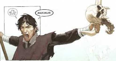 Открытки с Максимусом Безумным Открытки с Максимусом Безумным из сверхлюдей комиксов Марвел.