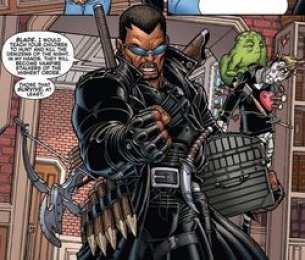 Открытки с Блэйдом Открытки с Блэйдом из комиксов Вселенной марвел скачать бесплатно.