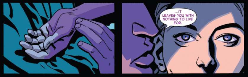 Открытки с Пурпурным Человеком Открытки с Пурпурным Человеком злодеем из комиксов Марвел.  