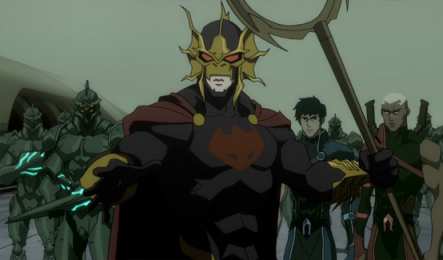 Открытки с Повелителем Океанов Открытки с Повелителем Океанов врагом Аквамэна скачать бесплатно.