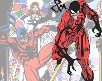 Открытки с Тарантулом Открытки с Тарантулом врагом Человека Паука из комиксов Марвел.