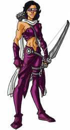 Открытки с соколиным Глазом Девушкой Открытки с соколиным Глазом Кейт Бишоп из комиксов Марвел.    