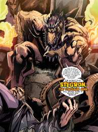 Открытки со Стегроном Открытки со Стегроном злодеем из комиксов Вселенной Марвел. 