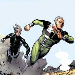 Открытки со Скоростью Открытки с супергероем Скоростью из комиксов Вселенной Марвел.