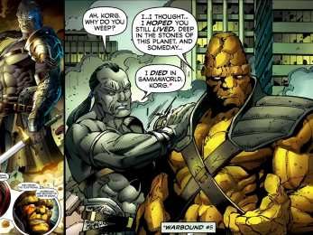 Открытки с Коргом Открытки с Коргом из комиксов Вселенной Марвел скачать бесплатно.