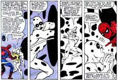 Открытки с Пятном Открытки с Пятном злодеем из комиксов про Человека Паука.    