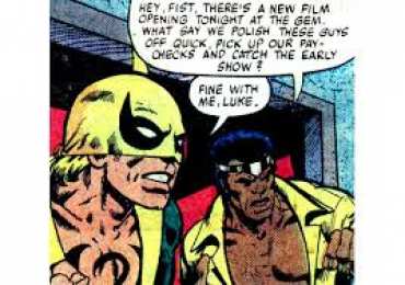 Открытки с Железным Кулаком Открытки с Железным Кулаком Денни Рэндом из комиксов Марвел.