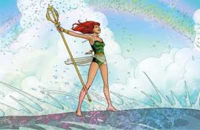 Открытки с Мерой Открытки с Мерой из комиксов про Аквамэна скачать бесплатно.