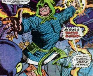 Открытки с Доктором Алхимией Открытки с Доктором Алхимией из комиксов ДС скачать бесплатно.