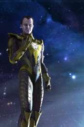 Открытки с Синестро Открытки с Синестро врагом Супермэна из комиксов ДС скачать.