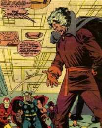 Открытки с Коллекционером Открытки с Коллекционером из серии комиксов от Марвел скачать.