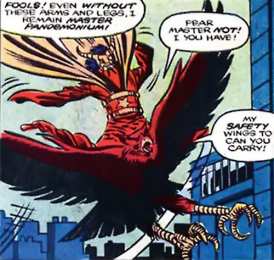 Открытки с Мастером Пандемониумом Открытки с Мастером Пандемониумом из комиксов Вселенной Марвел.