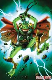 Открытки с Трогом Открытки с Трогом лягушкой супергероем из комиксов от Марвел.