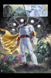 Открытки с Космическим Призраком Открытки с Космическим Призраком из комиксов ДС скачать бесплатно.