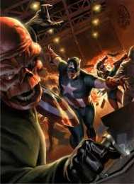 Открытки с Красным Черепом Открытки с Красным Черепом Иоганном Шмидтом из комиксов Марвел.