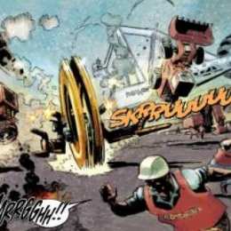 Открытки с Большим Колесом Открытки с Большим Колесом скачать бесплатно по комиксам Марвел.