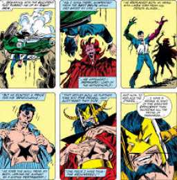 Открытки с Мастером Пандемониумом Открытки с Мастером Пандемониумом из комиксов Вселенной Марвел.