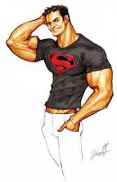 Открытки с Супербоем Открытки с Супербоем из Вселенной ДС скачать бесплатно для детей.