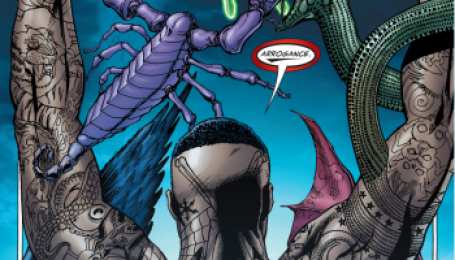 Открытки с Татуированным Человеком Открытки с Татуированным Человеком из комиксов скачать бесплатно.