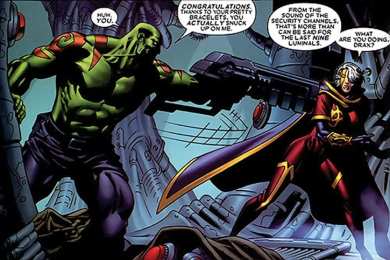 Открытки с Драксом Разрушителем  Открытки с Драксом Разрушителем врагом Тора из комиксов Марвел.