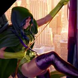 Открытки с Черно - Бурой Лисицей  Открытки с Черно - Бурой Лисицей из комиксов Вселенной Марвел.