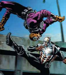 Открытки с Батроком - Прыгуном Открытки с Батроком - Прыгуном врагом Капитана Америки из комиксов.