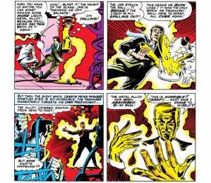 Открытки с Расплавленным Человеком Открытки с Расплавленным Человеком из комиксов Вселенной Марвел.