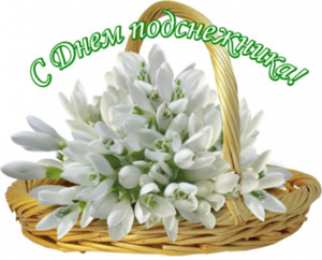 Открытки с днём подснежника Открытки с днём подснежника gif. Открытки с днём подснежника скачать.