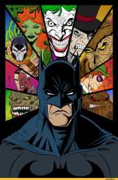 Открытки с Пугалом Открытки с Пугалом злодеем из комиксов про Бетмэна скачать бесплатно.