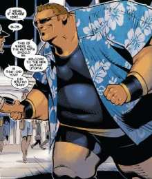 Открытки с Пузырём Открытки с Пузырём Фредериком Диксом из комиксов Вселенной Марвел.