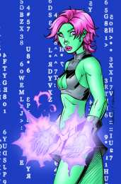 Открытки с Индиго Открытки с Индиго из комиксов Вселенной ДС скачать бесплатно.