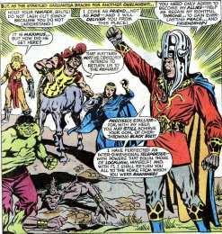 Открытки с Максимусом Безумным Открытки с Максимусом Безумным из сверхлюдей комиксов Марвел.