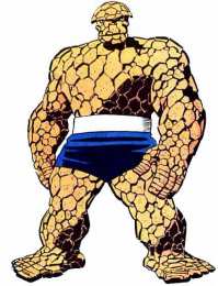 Открытки с Существом Открытки с Существом из Фантастической Четверки Вселенной Марвел.