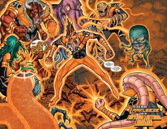 Открытки с Оранжевым Фонарём Открытки с Оранжевым Фонарём врагом Зелёного Фонаря скачать бесплатно.