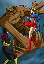 Открытки с Глиноликим Открытки с Глиноликим по комиксам. Открытки со злодеями из комиксов.