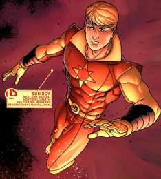 Открытки с Солнечным Мальчиком Открытки с Солнечным Мальчиком Санбоем из комиксов Марвел.  