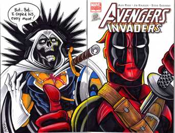 Открытки с Таскмастером Открытки с Таскмастером из комиксов Вселенной Марвел скачать.