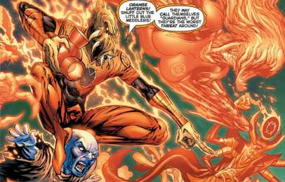 Открытки с Оранжевым Фонарём Открытки с Оранжевым Фонарём врагом Зелёного Фонаря скачать бесплатно.