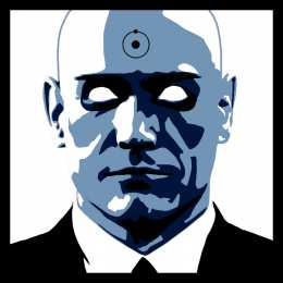 Открытки с Доктором Манхэттеном  Открытки с Доктором Манхэттеном из Хранителей скачать бесплатно.