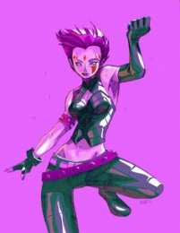 Открытки с Блинк Открытки с Блинк из Людей Икс от комиксов Марвел скачать бесплатно.