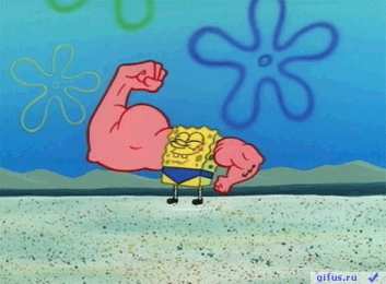 Открытки с Губкой Бобом Открытки с Губкой Бобом прикольные. Открытки с Губкой Бобом скачать.